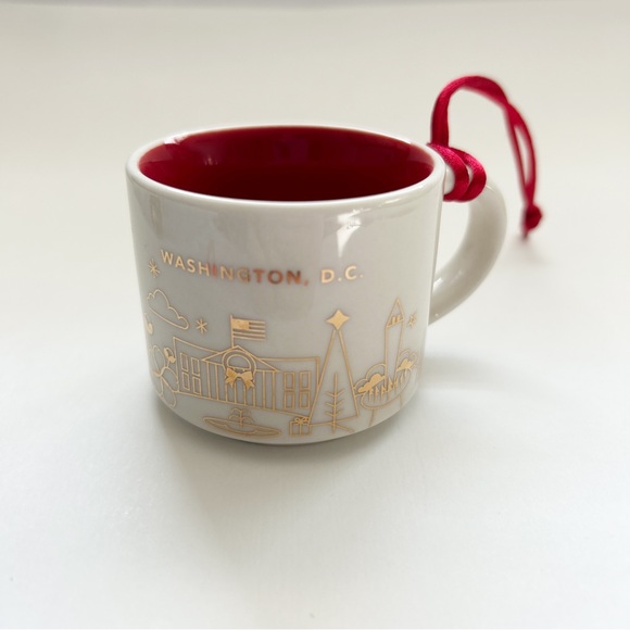 2014 Starbucks You Are Here Washington DC Demitasse Espresso Coffee Cup EPC - Picture 4 of 8